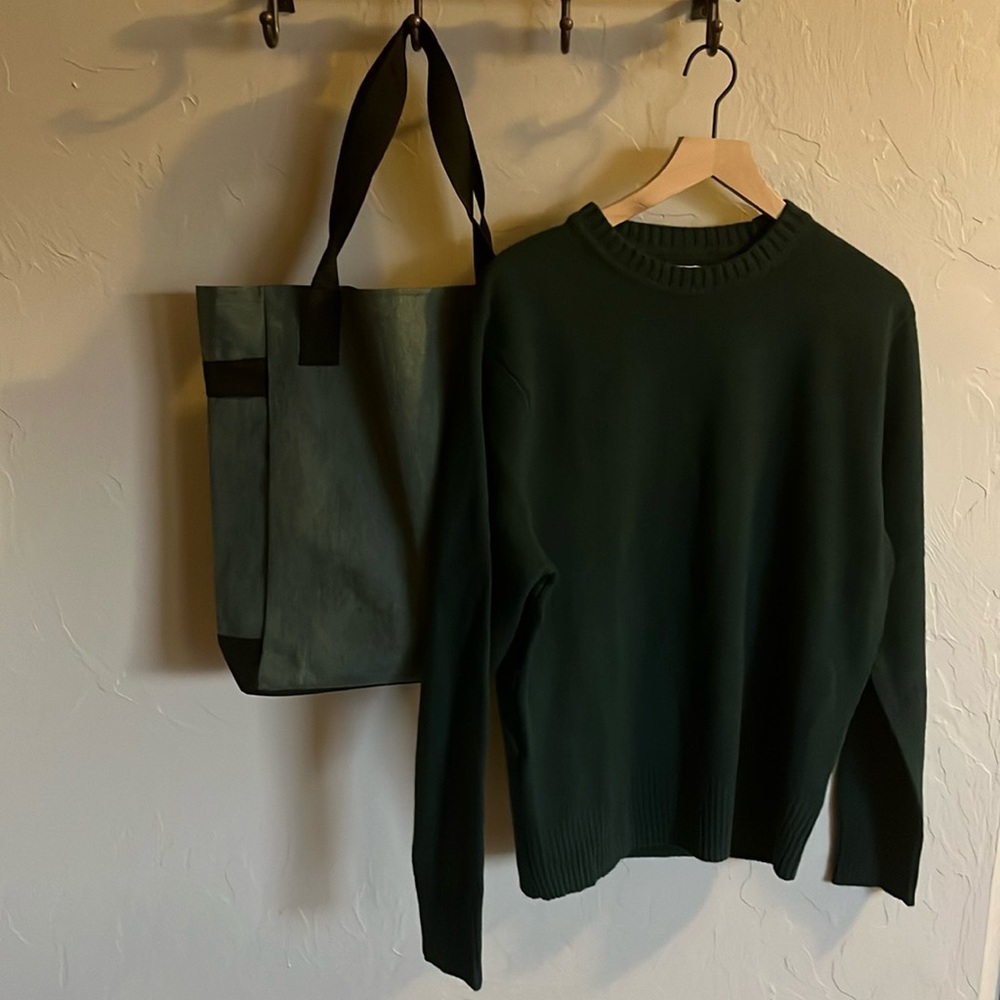 Jcrew Rugged Merino Wool Blend Sweater